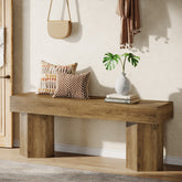 41" Entryway Bench, Wooden Indoor Hallway Bench 3