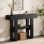 41.3" Console Table, 2-Tier Narrow Sofa Entryway Table with Storage