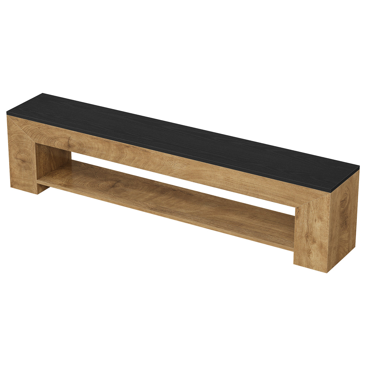 71" TV Stand, Large Entertainment Center with Shelf for TVs up to 80"