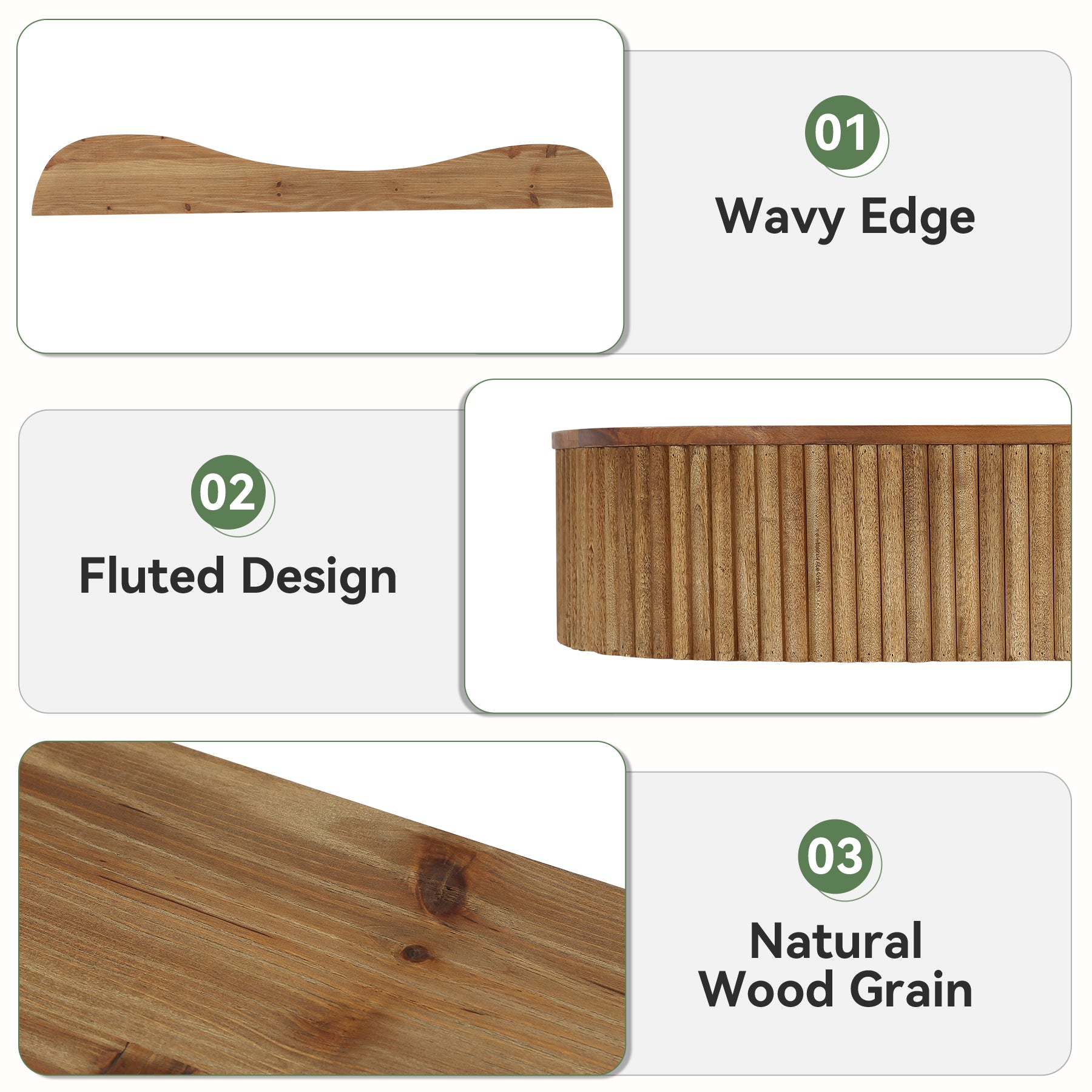 70.87" Wood Fireplace Mantel Shelf, Floating Display Shelf for Living Room
