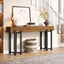63" Console Table, Wooden Sofa Table Hallway Foyer Table