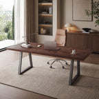 63" Solid Wood Executive Desk