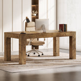 63" Executive Desk, Office Computer Desk with Thick Desktop 3