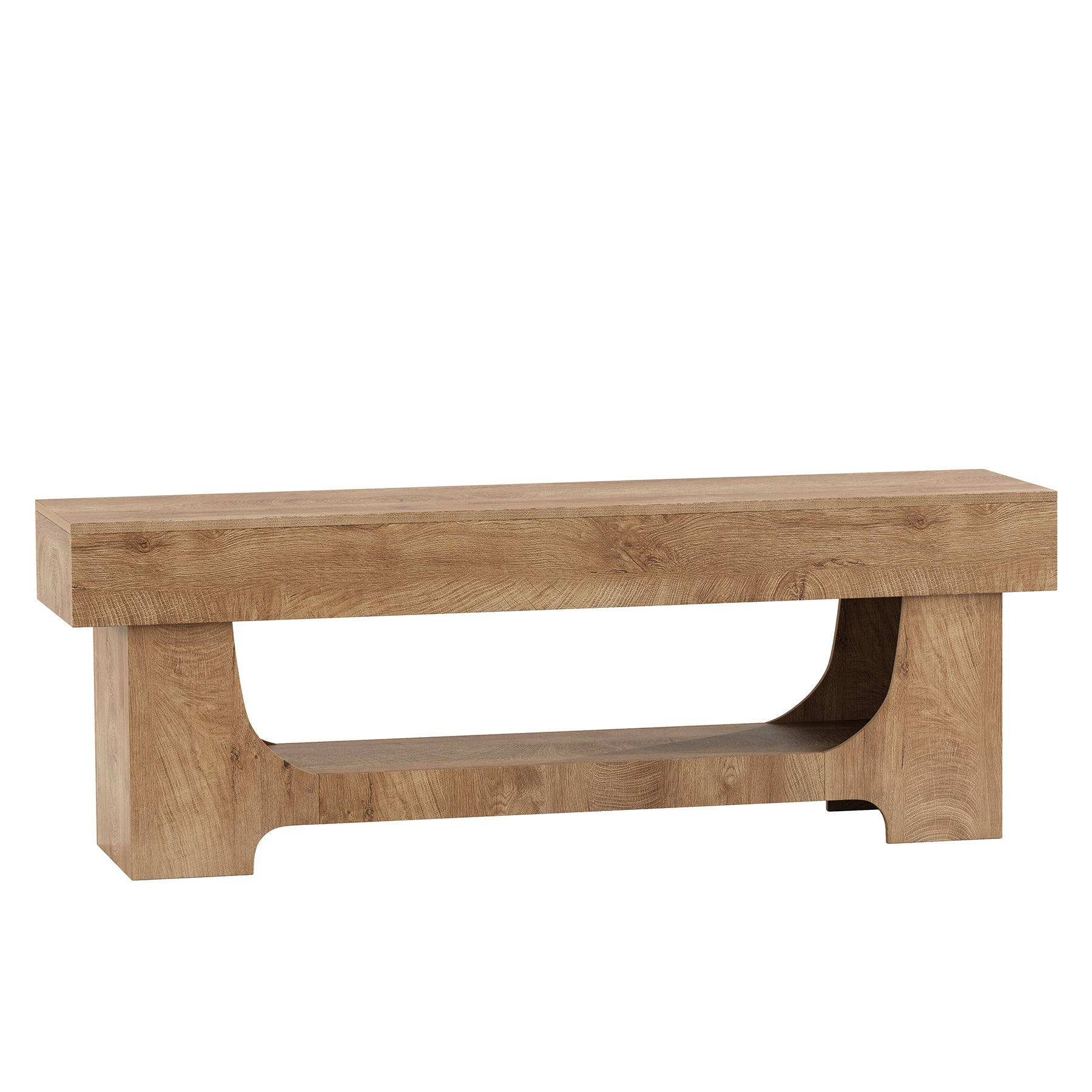 63" Farmhouse TV Stand, Entertainment Center with Storage for TVs Up to 75"