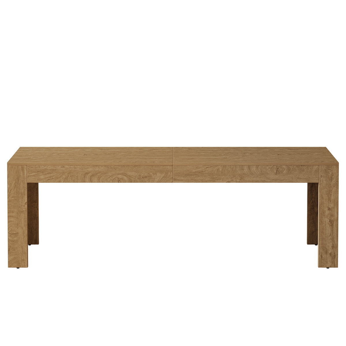 79" Farmhouse Dining Table for 6-8, Rectangular Kitchen Table for Dining Room