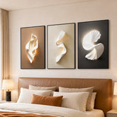 Tribesigns Large Framed Abstract Wall Art for Living Room, 24" Wx36" H Set of 3 3