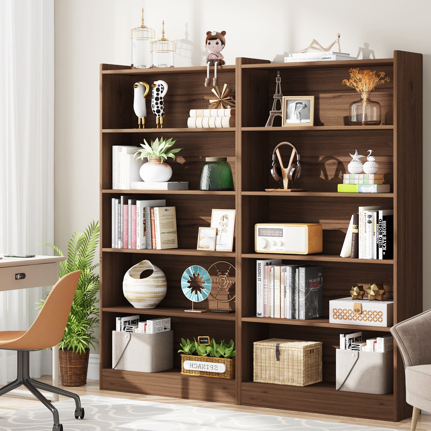 Tribesigns Bookcase, 72