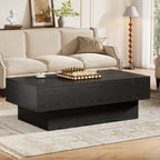 55-Inch Long Black Coffee Table