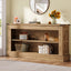 63" Console Table, Long Entryway Table Sofa Table With Storage