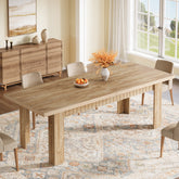 79" Dining Table for 6-8 People, Rectangular Kitchen Table for Dining Room 3