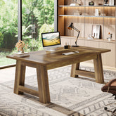62.6" Executive Desk,  Large Office Computer Desk with Thickened Frame 3