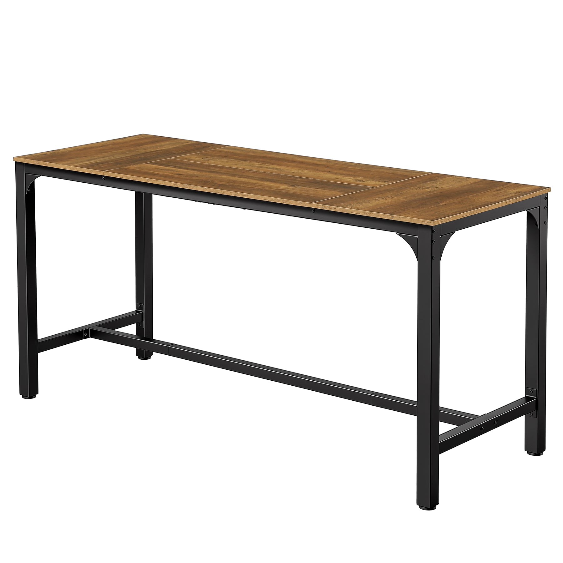 70.9" Long Industrial Bar Table, Rectangular Counter Height Pub Table for Kitchen Home Bar