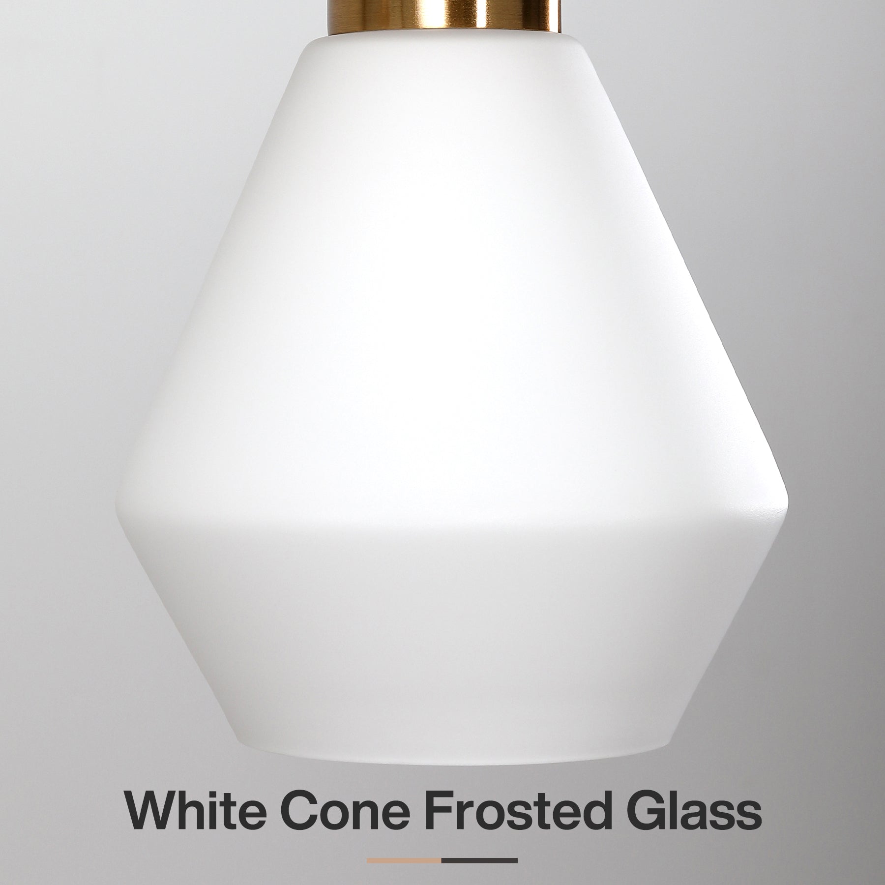 5-Light Pendant Light, Adjustable-Height Kitchen Island Light with Frosted White Glass, E26 Base