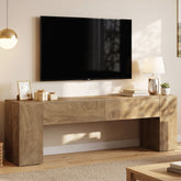 63" Modern TV Stand with Drawers, Entertainment Center for TVs up to 70 Inch 3