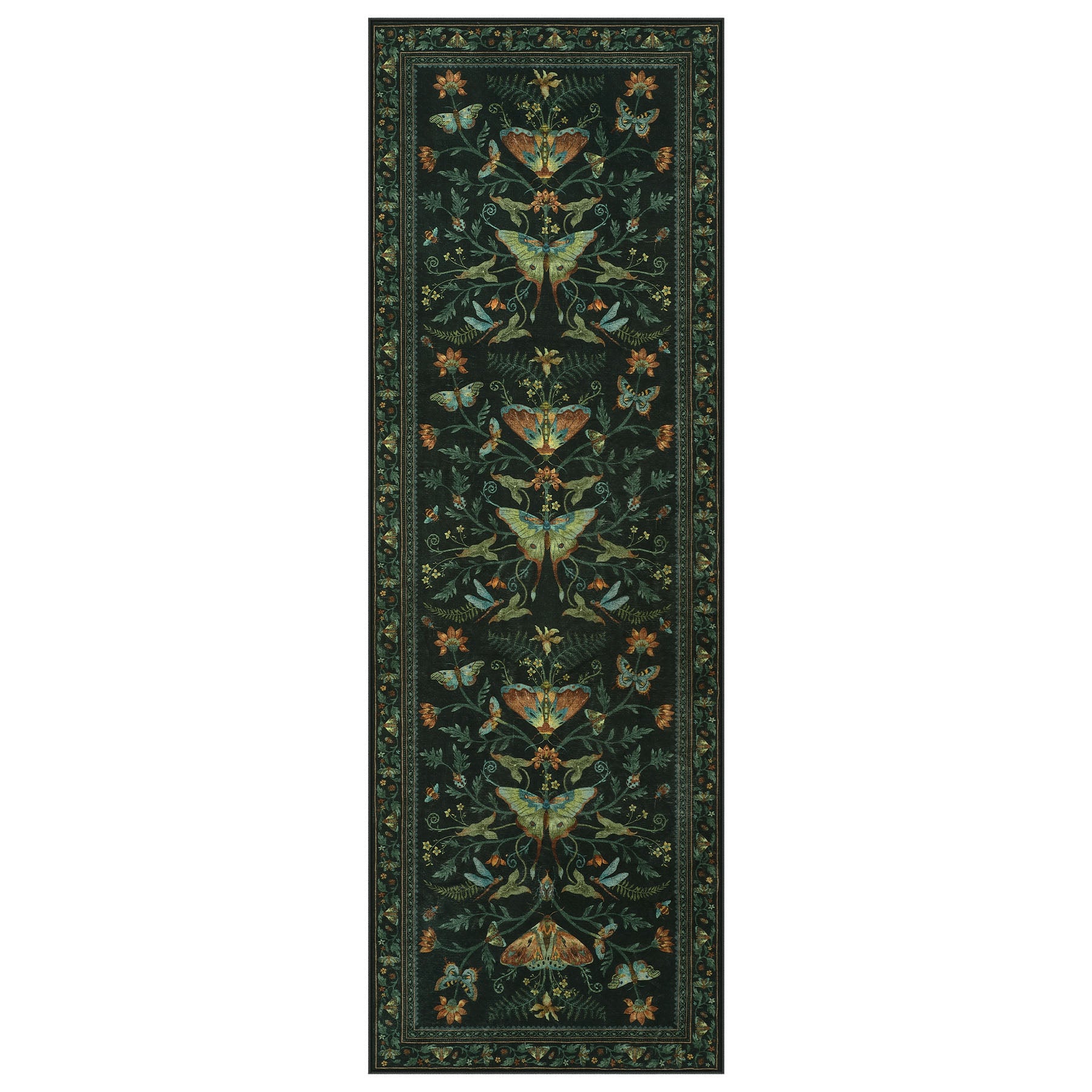 Insect Paradise Area Rug, Non-Slip Indoor Rug for Living Room Bedroom, Oeko-Tex Certified