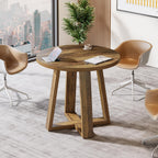 31.5" Conference Table, Farmhouse Home Office Meeting Desk for 2-4