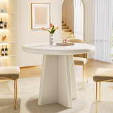 31.5" Dining Table, Round Kitchen Dinner Table 3