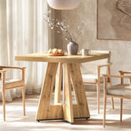 31.5" Dining Table, Square Kitchen Dinner Table for 2 - 4 People Tribesigns