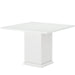 35" Dining Table, Modern Square Kitchen Table for 4 Tribesigns