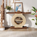 39.3" Console Table, Elegant Wood Sofa Table Hallway Table Tribesigns