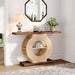 39.3" Console Table, Elegant Wood Sofa Table Hallway Table Tribesigns