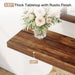 39.3" Console Table, Elegant Wood Sofa Table Hallway Table Tribesigns