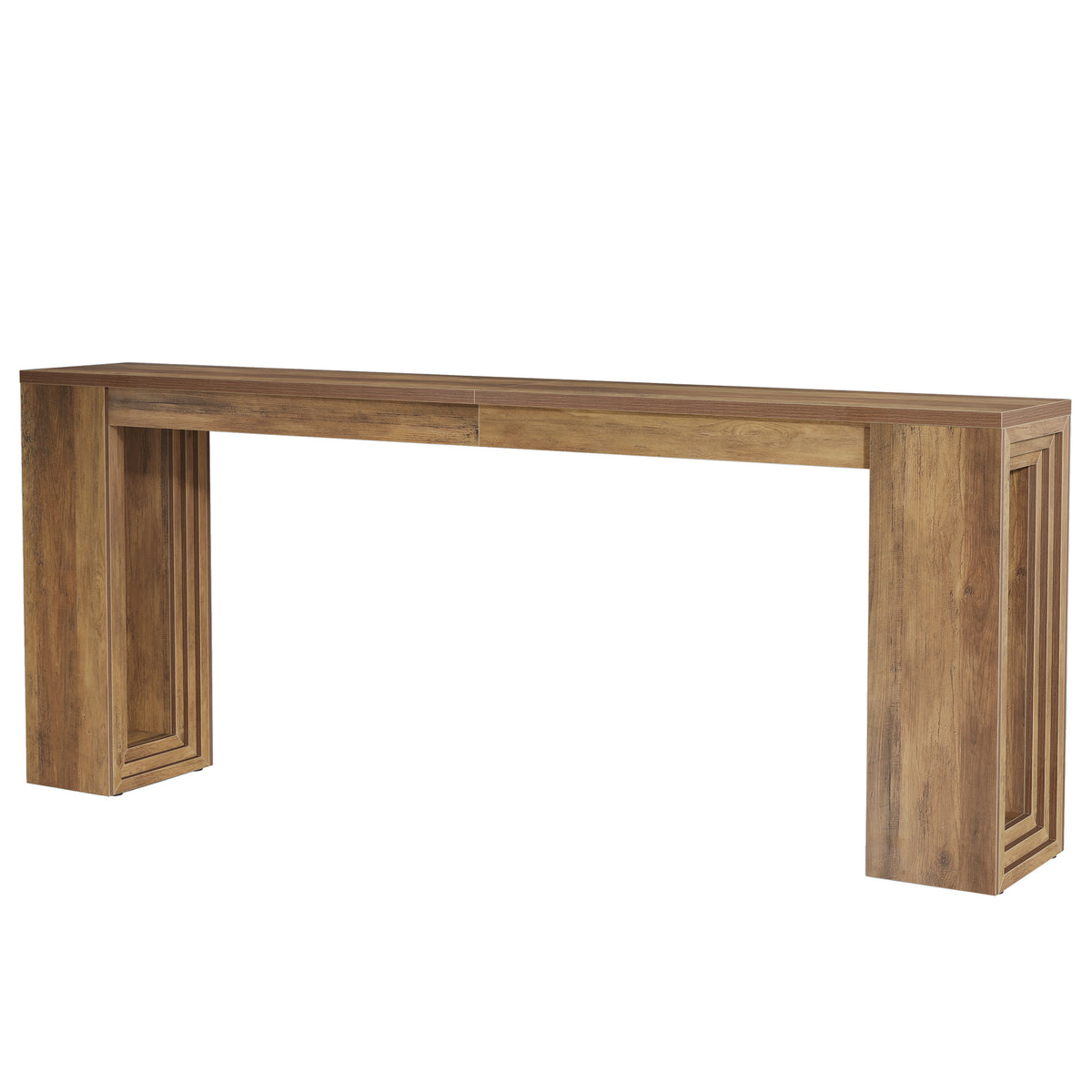 87" Farmhouse Console Table for Entryway, Long Sofa Table