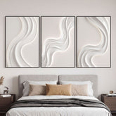Tribesigns 24x36in Large Framed Modern Abstract Wall Art for Living Room 3
