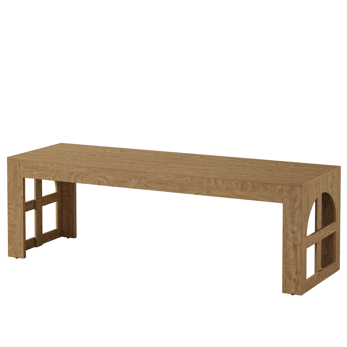 79" Two Person Desk, Farmhouse Double Computer Desk, Home Office