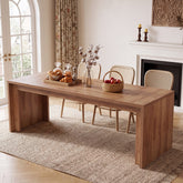 78.4" Dining Table for 6-8 People, Rectangular Kitchen Table for Dining Room 3