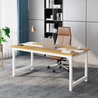 Simple Conference Table, Rectangular Meeting Table Computer Desk