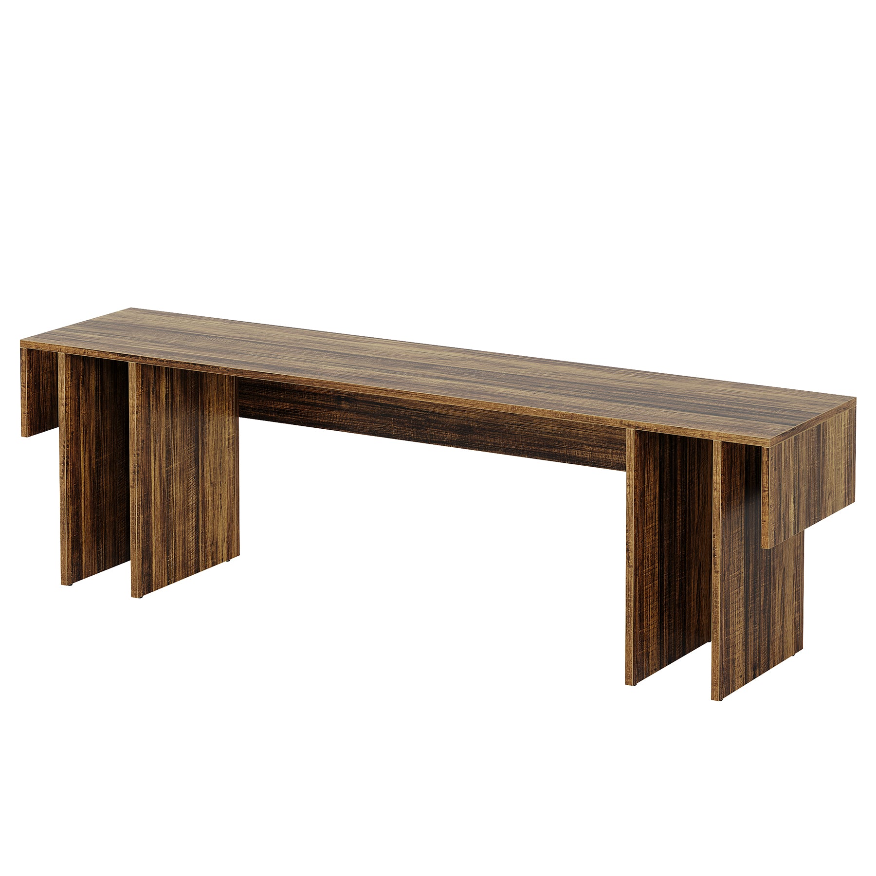 63" Farmhouse TV Stand, Media Console Table Entertainment Center