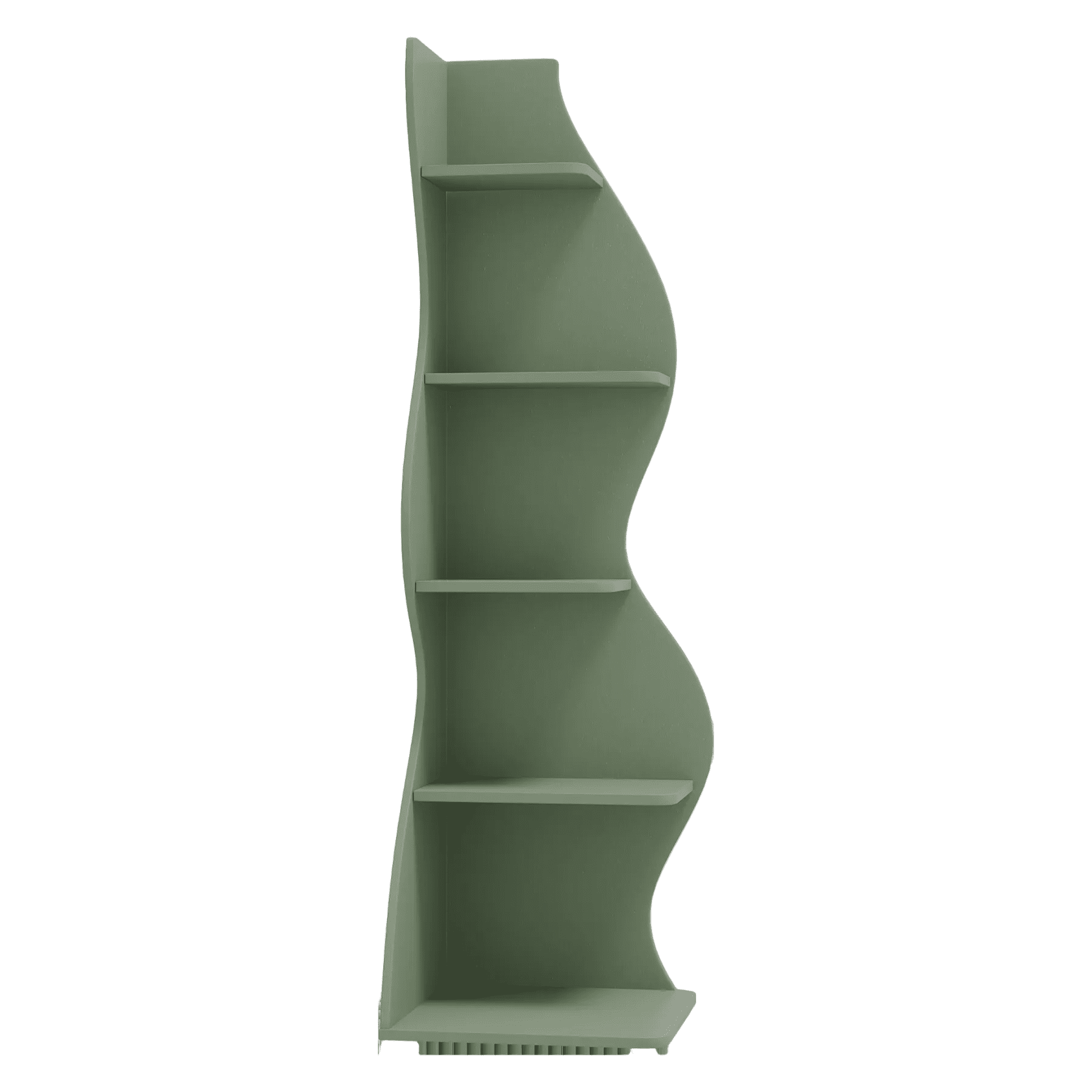 5-Tier Corner Bookcase, Rustic Freestanding Corner Shelf for Small Spaces
