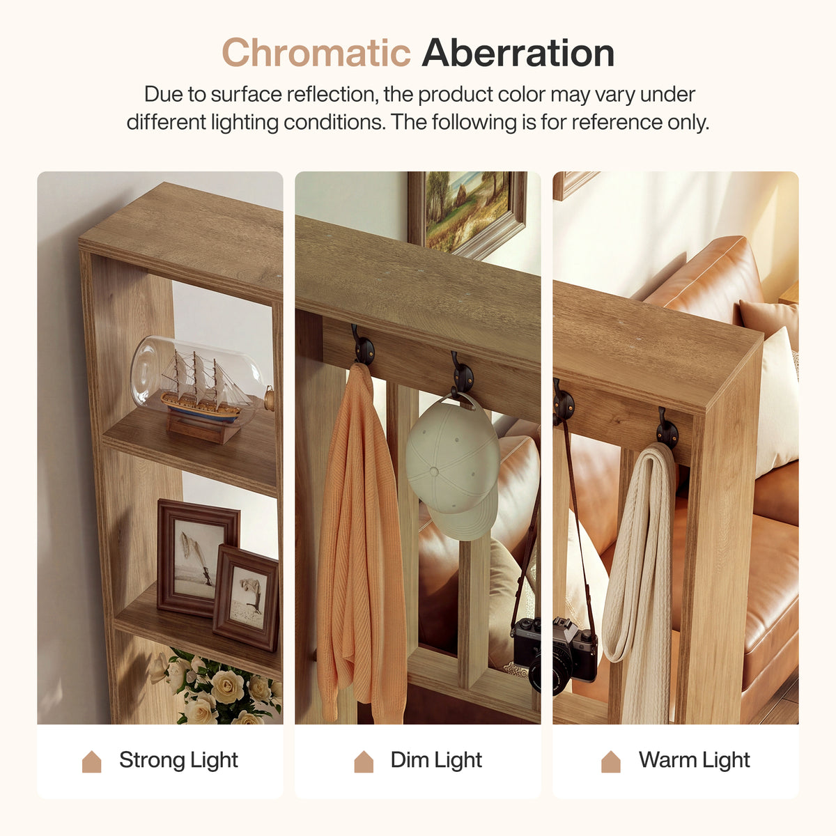 70.9" Room Divider with Shelves, Freestanding Wall Partition for Living Room, Bedroom