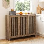 47" Buffet Cabinet with Storage, Sideboard Cabinet with Adjustable Shelves & Doors for Dining Room