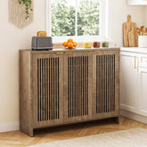 47" Buffet Cabinet with Storage, Sideboard Cabinet with Adjustable Shelves & Doors for Dining Room 3