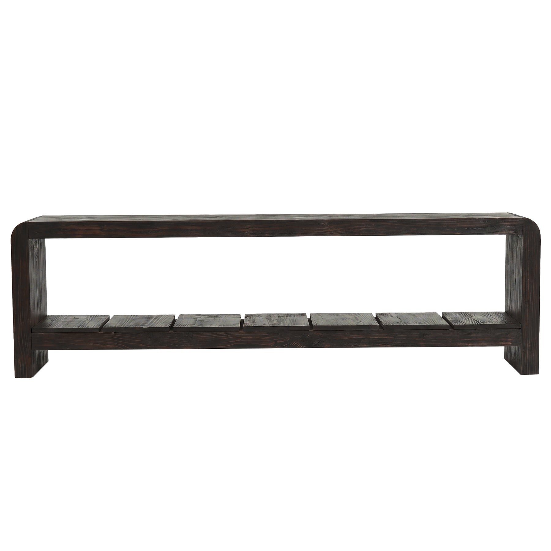 Solid Wood Tv Stand, Rustic Entertainment Center Media Console for Tv Up to 65"