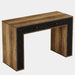 47" Computer Desk, Rustic Home Office Desk Study Desk with 2 Drawers Tribesigns