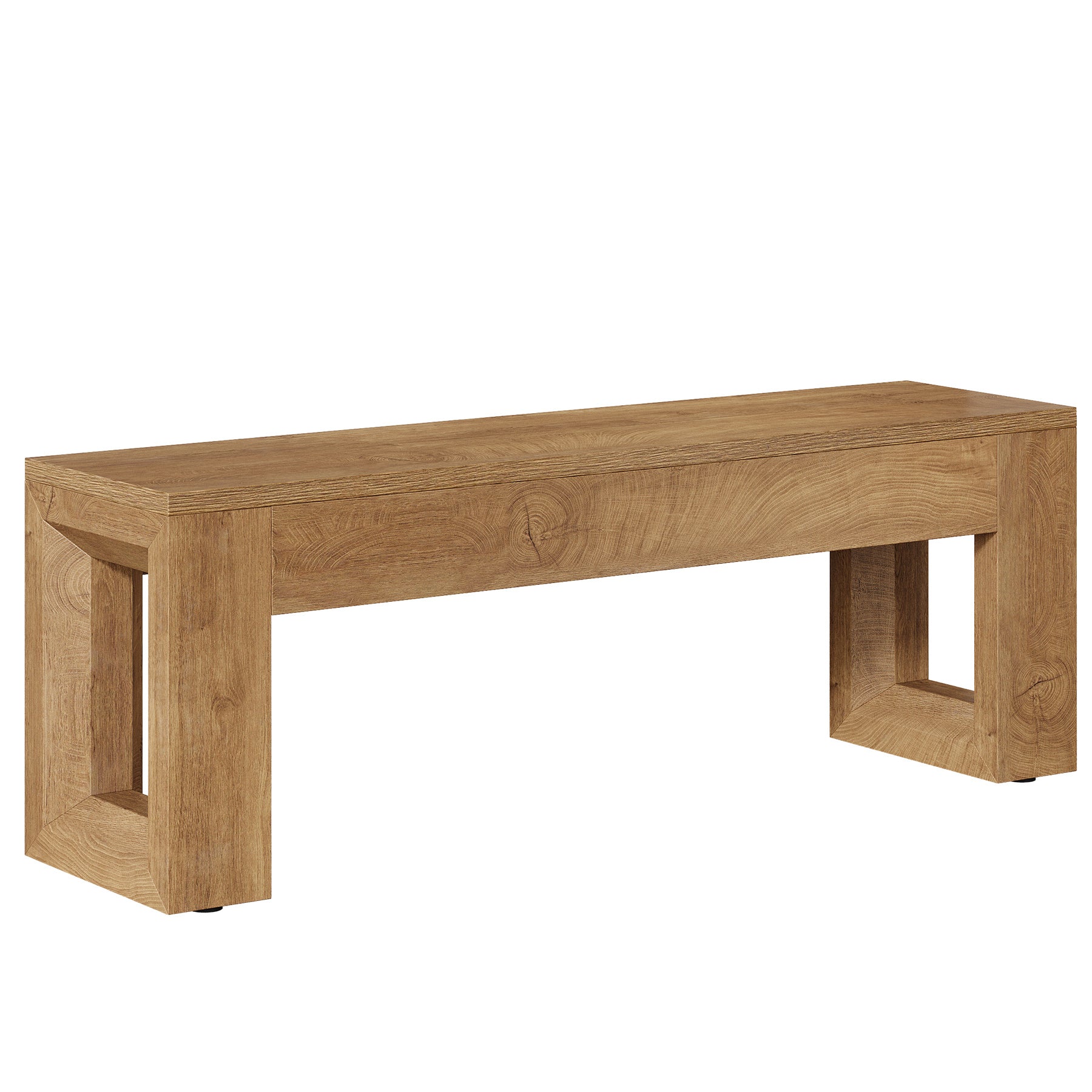 47" Entryway Bench, Sturdy Bench Seat End of Bed Bench