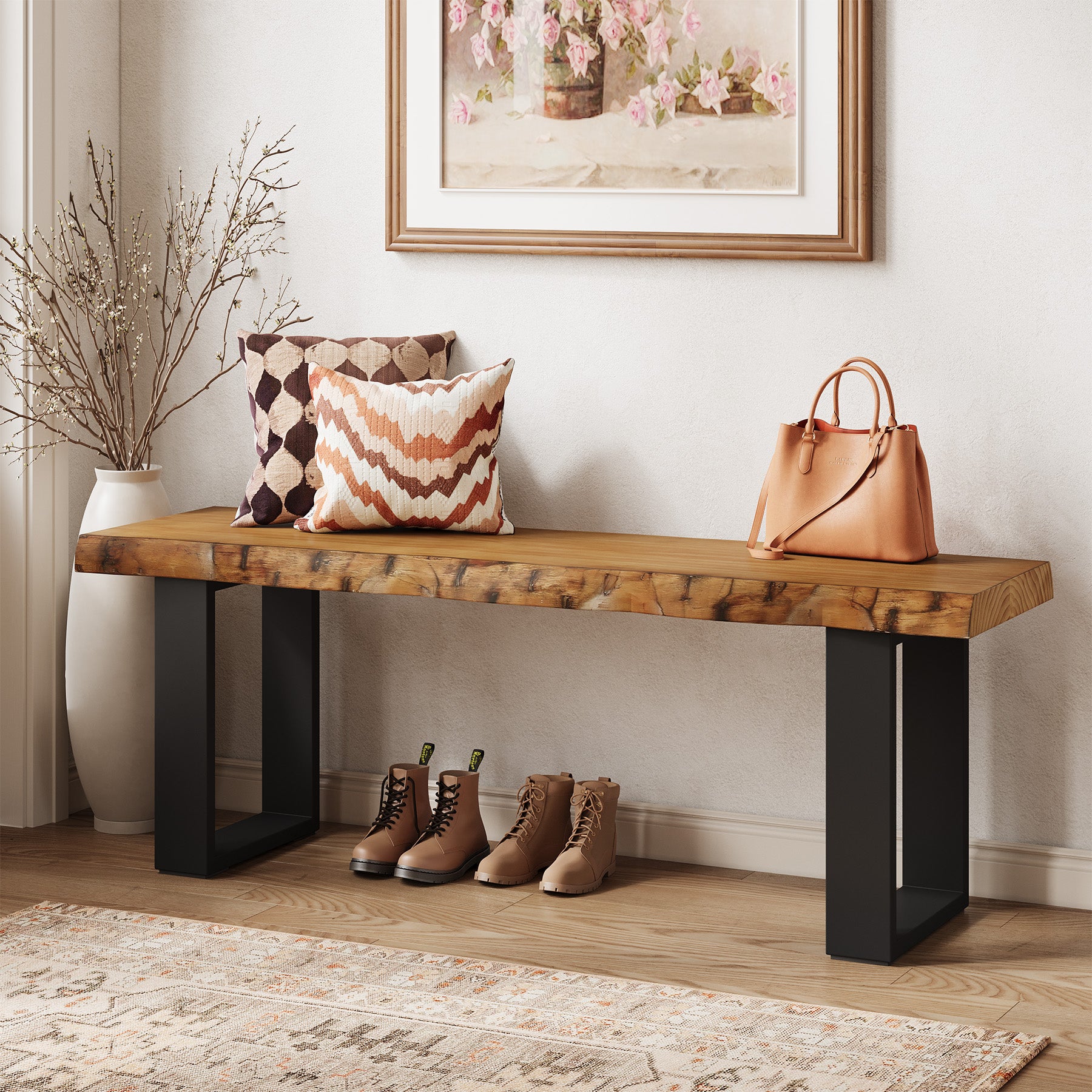 Tribesigns Entryway Bench - Thumbnail 3