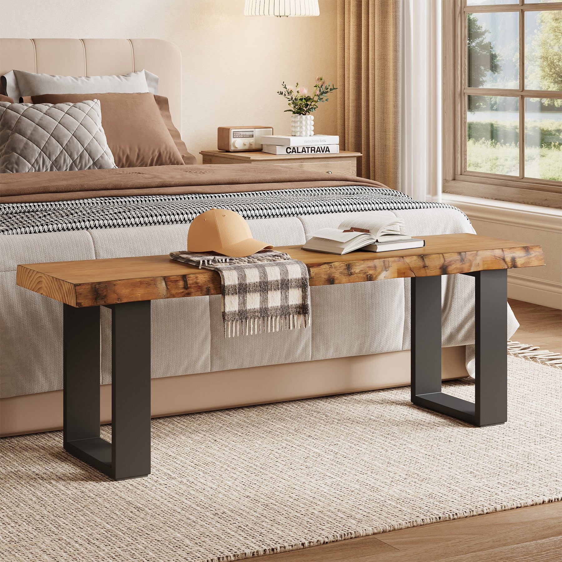 Tribesigns Entryway Bench