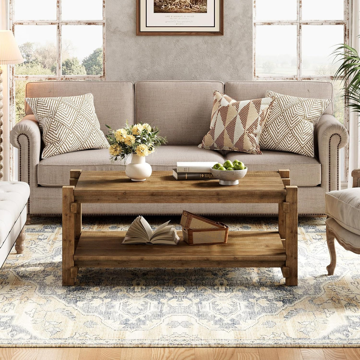 Foxfield Reclaimed Oak Coffee Table, image size:1200x1200