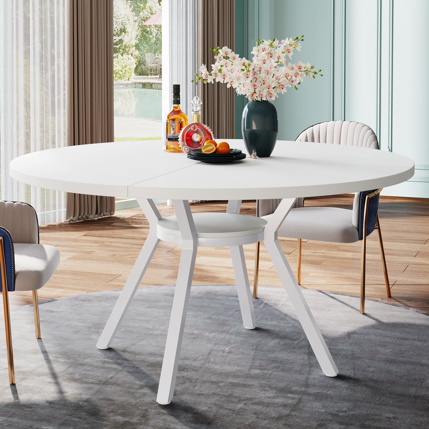 Williams Sonoma Navarro Round Dining Table Williams Sonoma