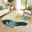 Boho Sun Area Rug#Color_Green