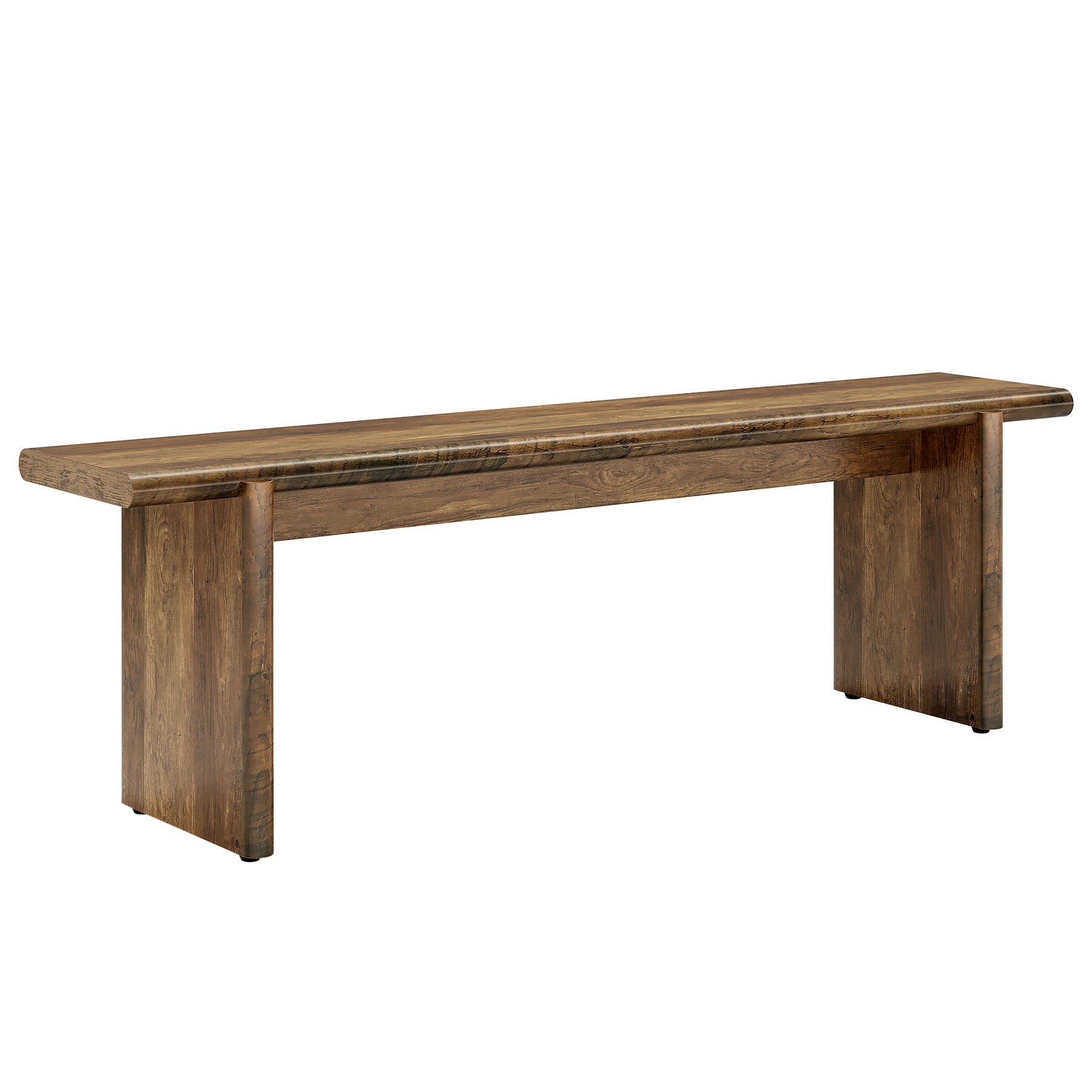 59" Entryway Bench, Farmhouse Shoe Bench Seat for Hallway