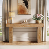 63" Wood Sofa Table
#Color_Natural
