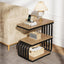 3 Tier End Table, Vintage Side or Bedside Stand for Living Room