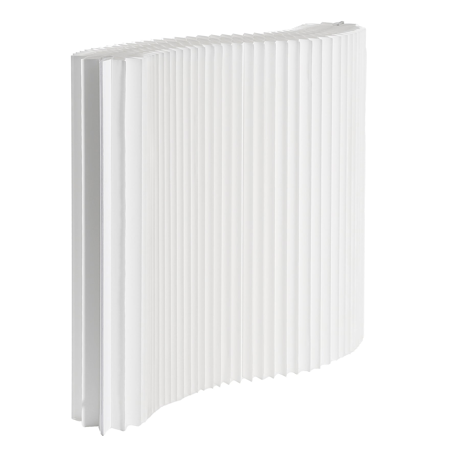 Folding Paper Room Divider, Expandable Freestanding Partition Wall for Home & Office