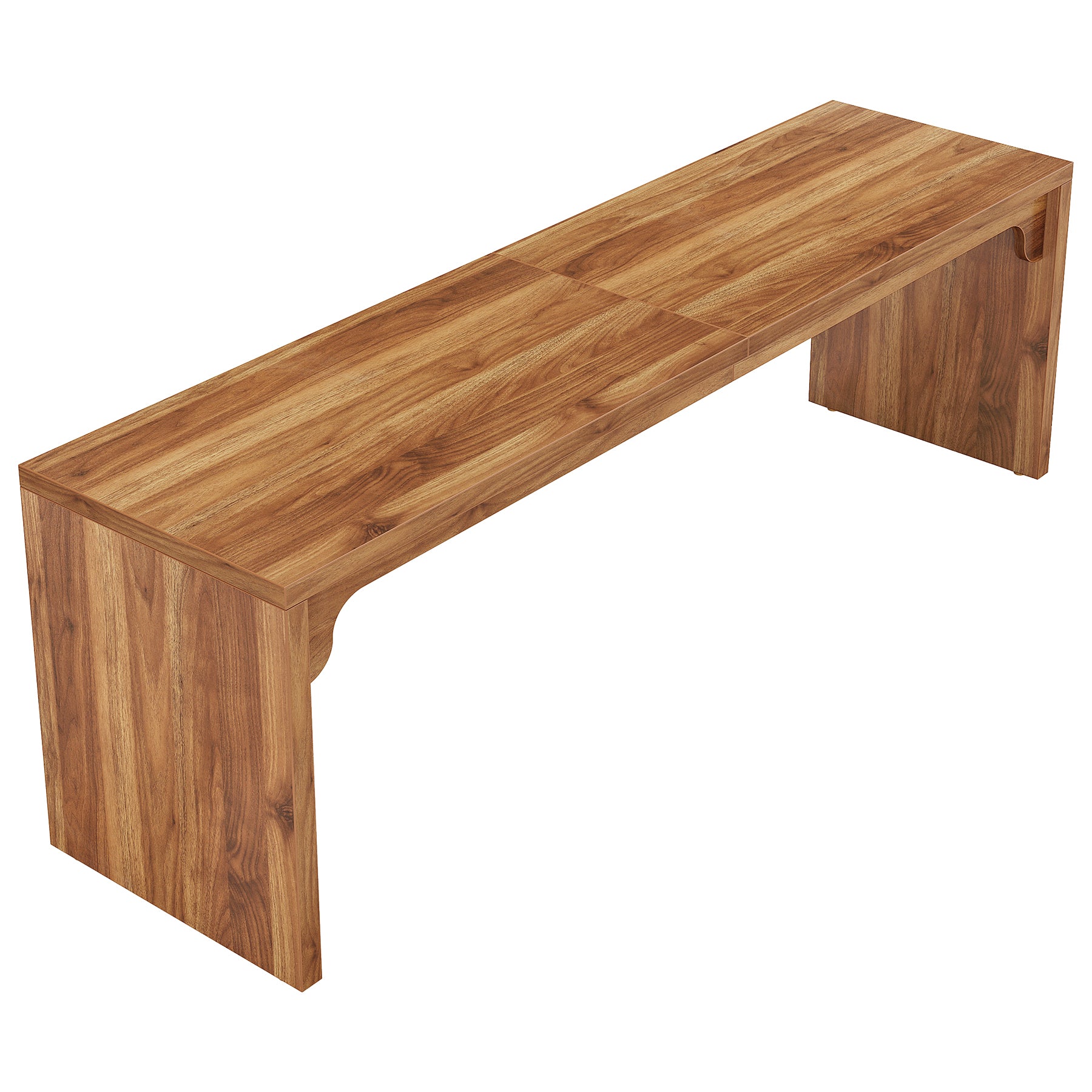 78.7" Two Person Desk, Wood Long Computer Desk Double Desk