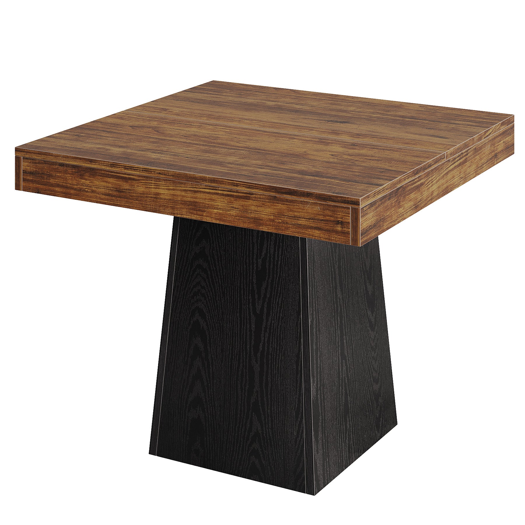 31.5" Dining Table, Square Farmhouse Kitchen Table Dinner Table for 4